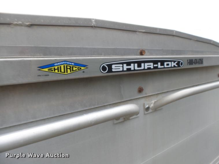 image for item DB2714 1996 Timpte double hopper bottom grain trailer