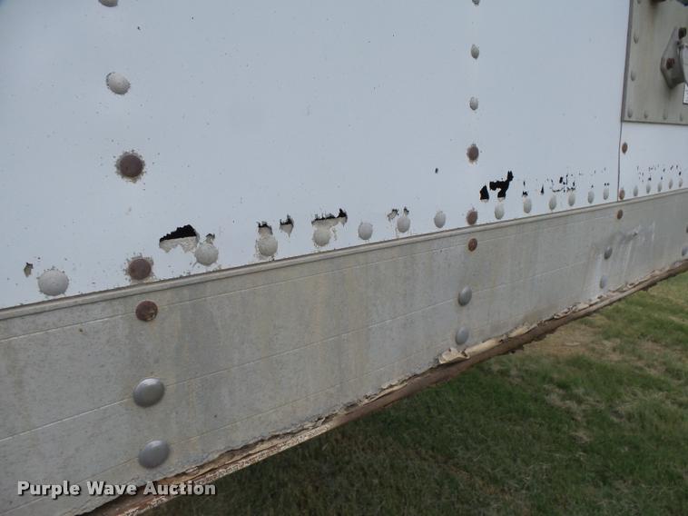 image for item DB2714 1996 Timpte double hopper bottom grain trailer