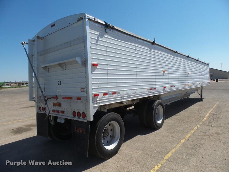image for item DB2736 1995 Timpte double hopper bottom grain trailer