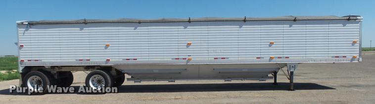 image for item DB2736 1995 Timpte double hopper bottom grain trailer