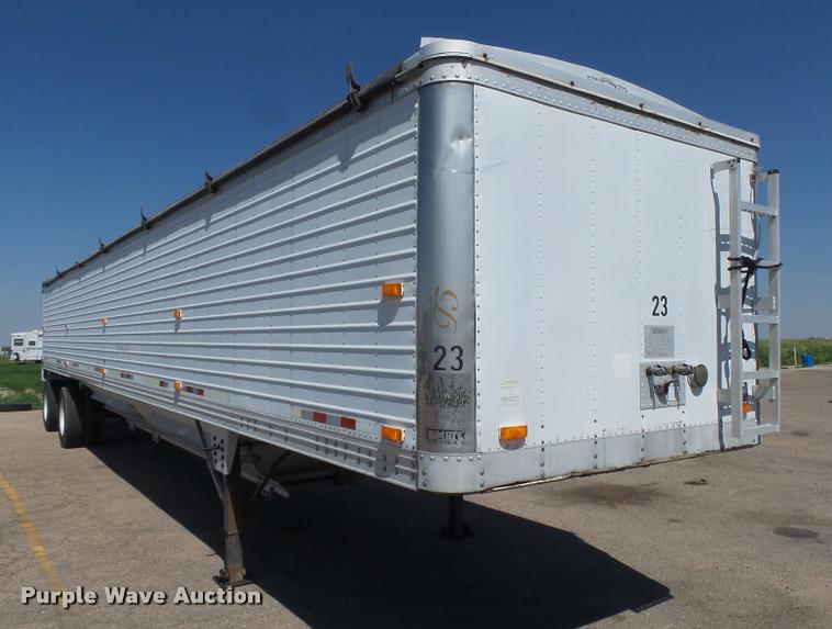 image for item DB2736 1995 Timpte double hopper bottom grain trailer