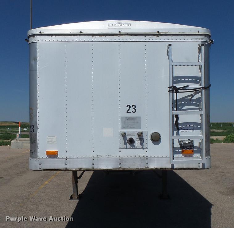 image for item DB2736 1995 Timpte double hopper bottom grain trailer
