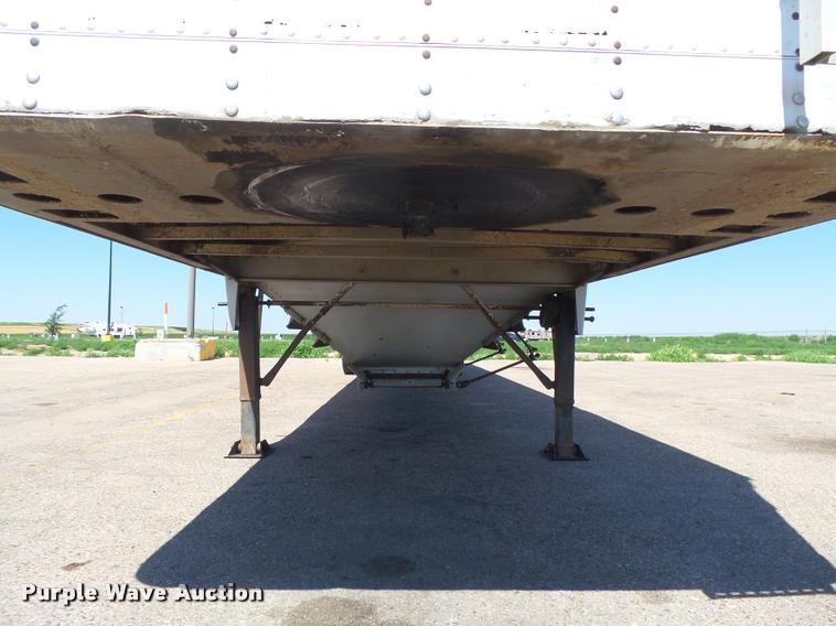 image for item DB2736 1995 Timpte double hopper bottom grain trailer