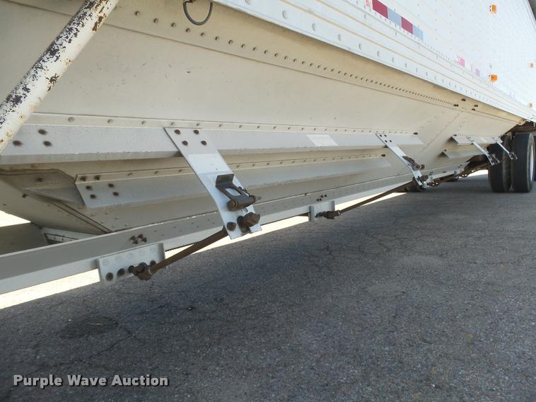 image for item DB2736 1995 Timpte double hopper bottom grain trailer