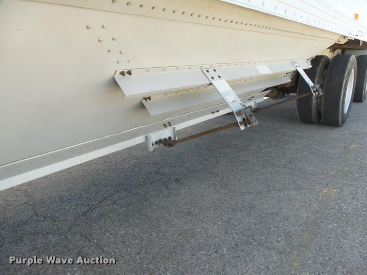 image for item DB2736 1995 Timpte double hopper bottom grain trailer