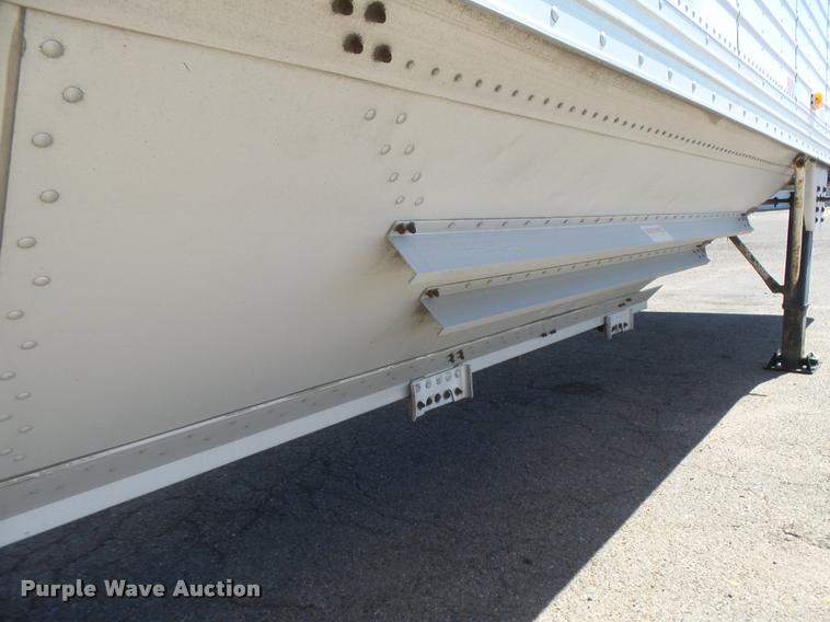 image for item DB2736 1995 Timpte double hopper bottom grain trailer