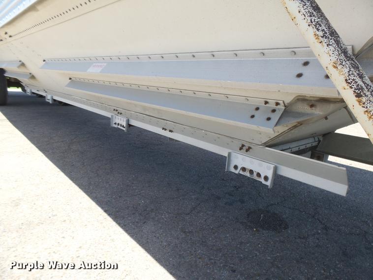 image for item DB2736 1995 Timpte double hopper bottom grain trailer