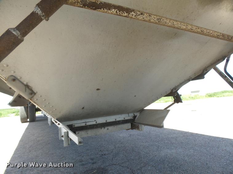 image for item DB2736 1995 Timpte double hopper bottom grain trailer