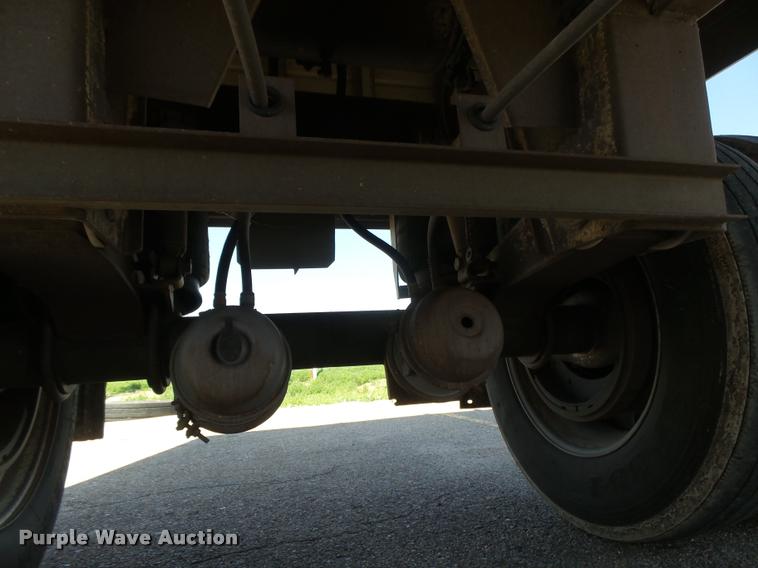 image for item DB2736 1995 Timpte double hopper bottom grain trailer