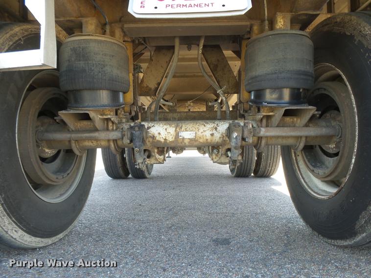 image for item DB2736 1995 Timpte double hopper bottom grain trailer