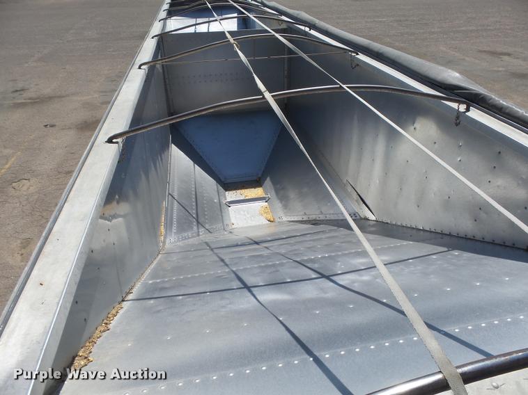 image for item DB2736 1995 Timpte double hopper bottom grain trailer
