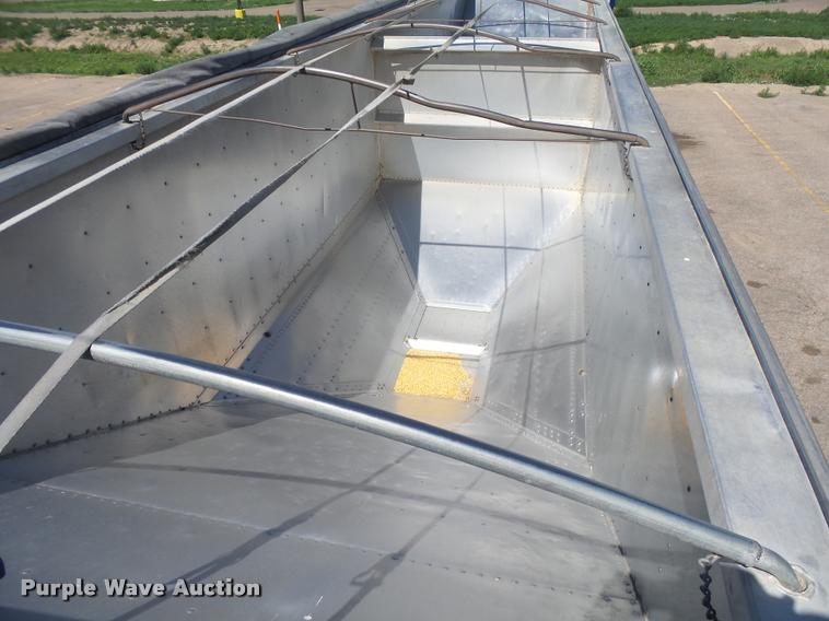 image for item DB2736 1995 Timpte double hopper bottom grain trailer