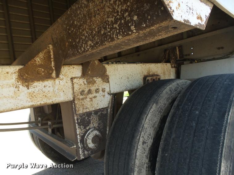 image for item DB2736 1995 Timpte double hopper bottom grain trailer