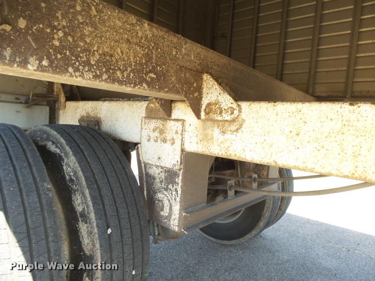 image for item DB2736 1995 Timpte double hopper bottom grain trailer