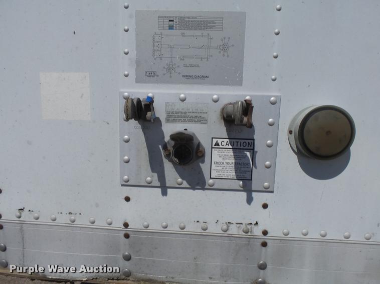 image for item DB2736 1995 Timpte double hopper bottom grain trailer