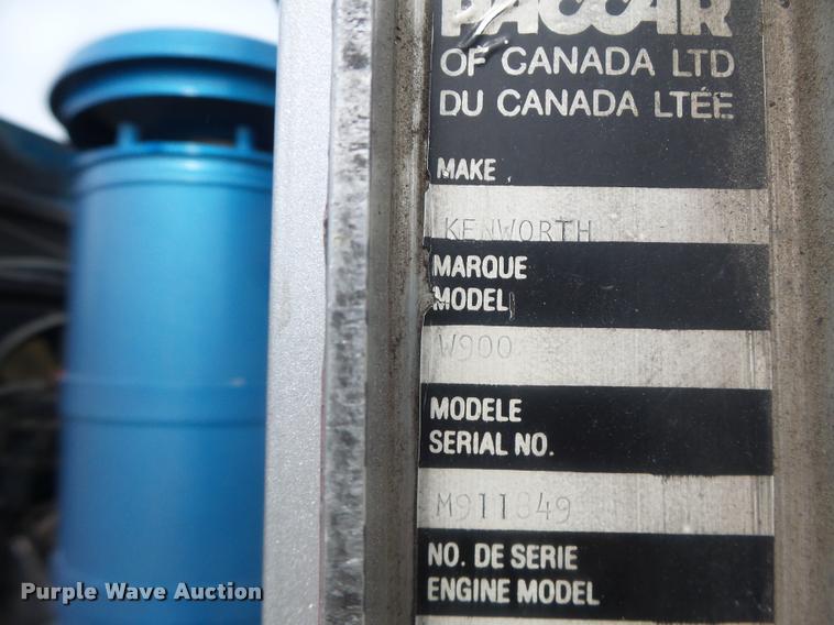 image for item DB5808 1982 Kenworth W900 semi truck