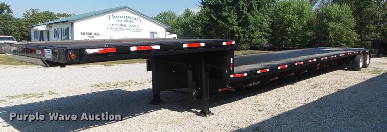 image for item DB7445 1996 Doonan drop deck trailer