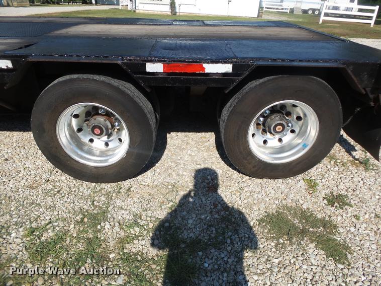 image for item DB7445 1996 Doonan drop deck trailer