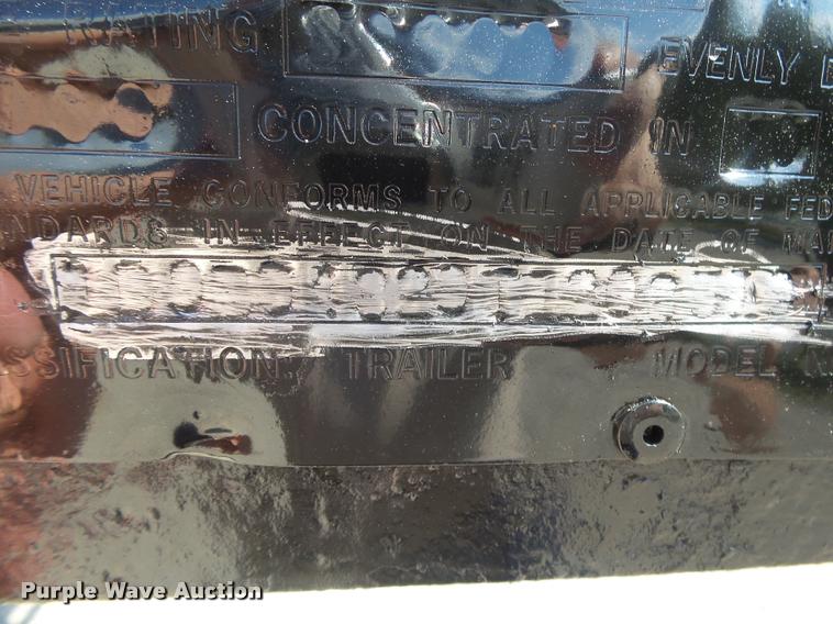 image for item DB7445 1996 Doonan drop deck trailer