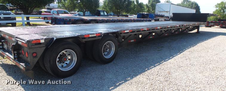 image for item DB7446 2001 Doonan drop deck trailer