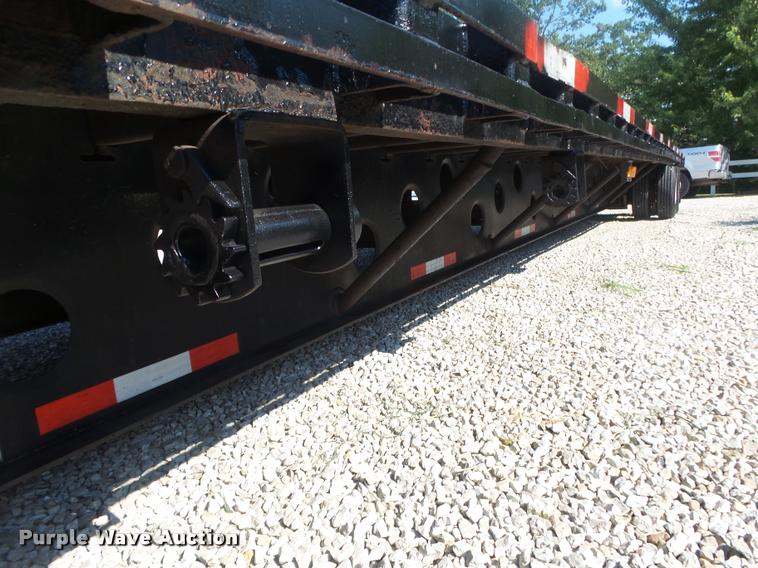 image for item DB7446 2001 Doonan drop deck trailer