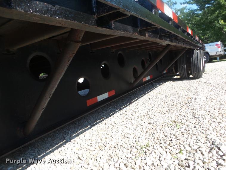 image for item DB7446 2001 Doonan drop deck trailer