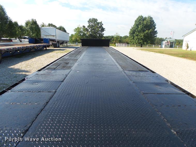 image for item DB7446 2001 Doonan drop deck trailer