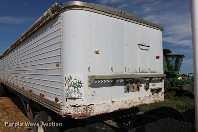 image for item DB9289 1979 Timpte Super Hopper double hopper grain trailer