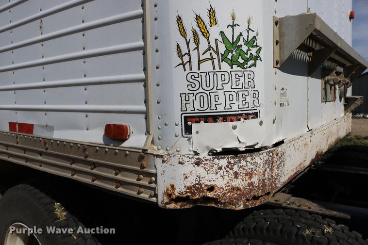 image for item DB9289 1979 Timpte Super Hopper double hopper grain trailer