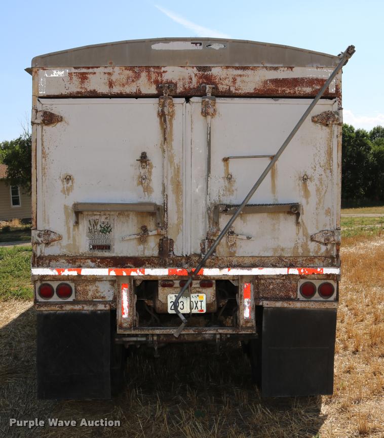 image for item DB9289 1979 Timpte Super Hopper double hopper grain trailer