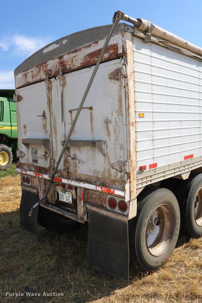 image for item DB9289 1979 Timpte Super Hopper double hopper grain trailer