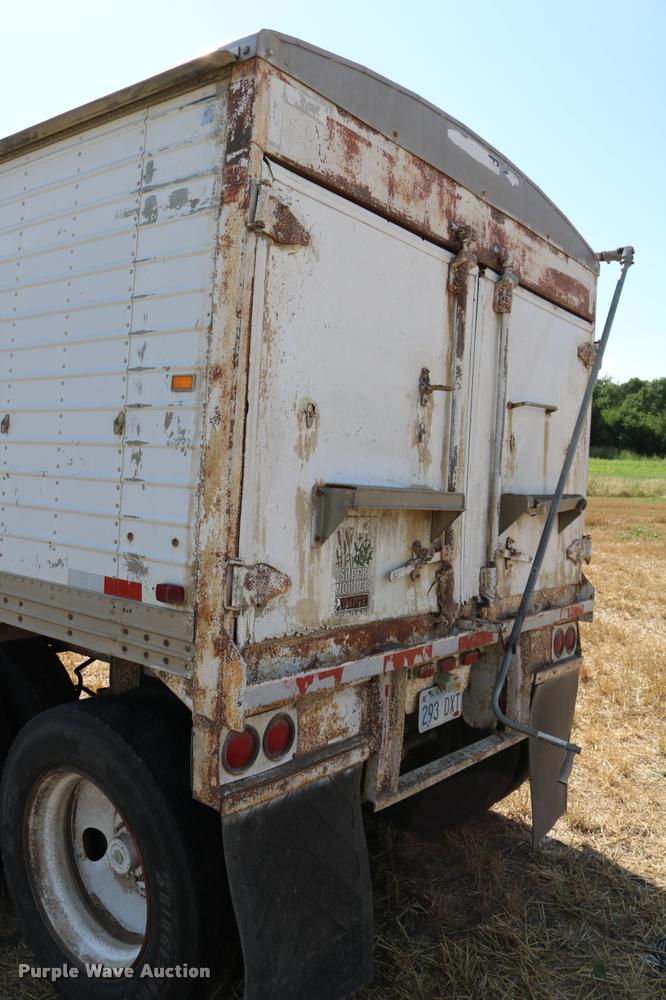 image for item DB9289 1979 Timpte Super Hopper double hopper grain trailer