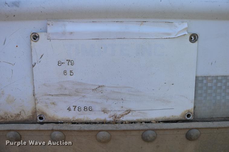 image for item DB9289 1979 Timpte Super Hopper double hopper grain trailer