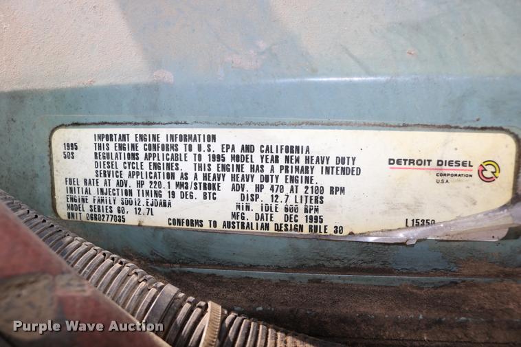 image for item DB9290 1996 Freightliner FLD semi truck