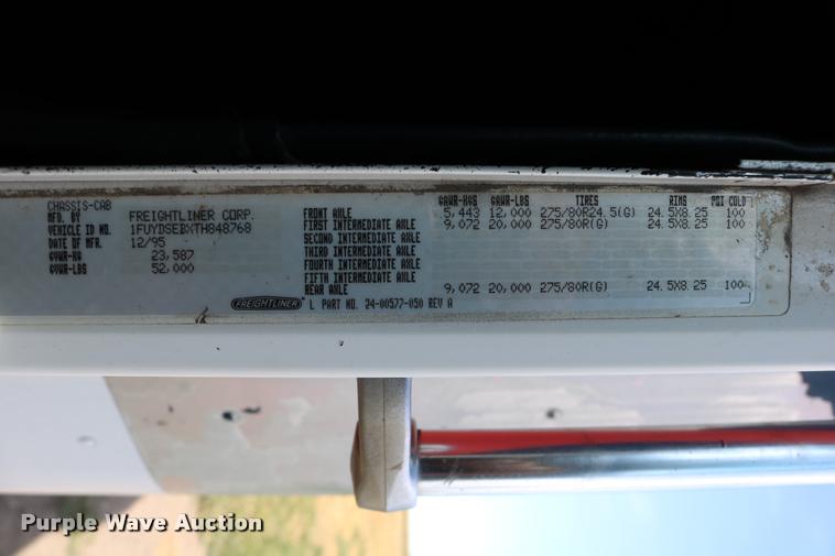 image for item DB9290 1996 Freightliner FLD semi truck