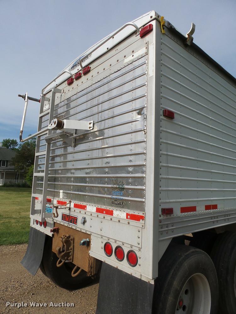 image for item DH9669 1998 Timpte Super Hopper double hopper grain trailer