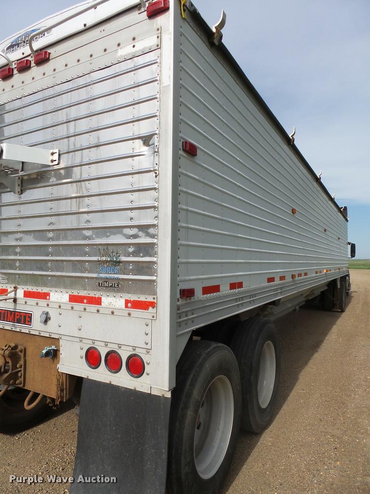 image for item DH9669 1998 Timpte Super Hopper double hopper grain trailer