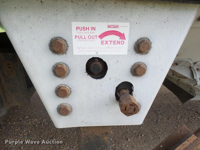 image for item DH9669 1998 Timpte Super Hopper double hopper grain trailer