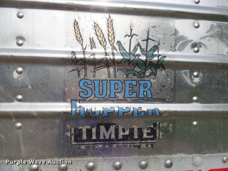 image for item DH9669 1998 Timpte Super Hopper double hopper grain trailer