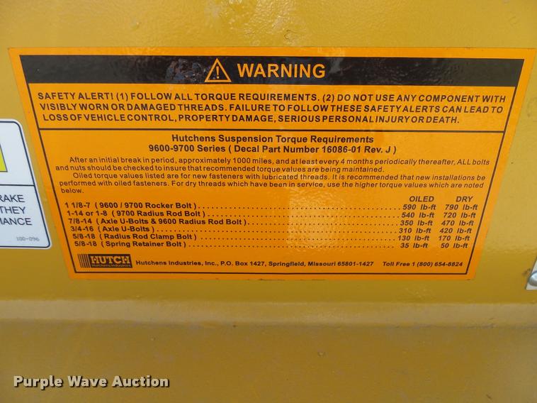 image for item DH9673 2001 Trail-Eze TE40R642 equipment trailer