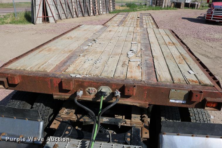 image for item DM9376 1981 Transcraft DTX-18-14 drop deck equipment trailer