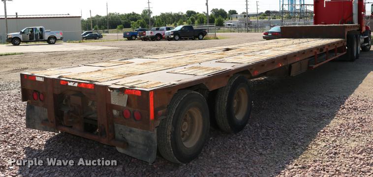 image for item DM9376 1981 Transcraft DTX-18-14 drop deck equipment trailer