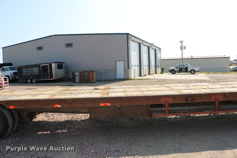 image for item DM9376 1981 Transcraft DTX-18-14 drop deck equipment trailer