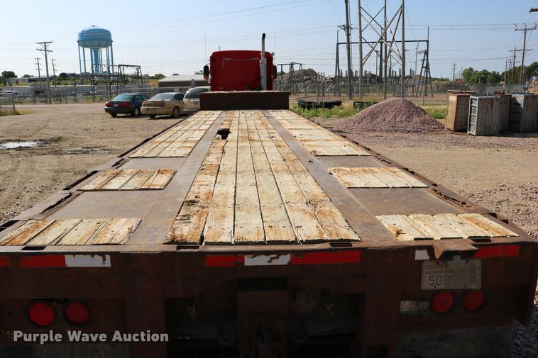 image for item DM9376 1981 Transcraft DTX-18-14 drop deck equipment trailer