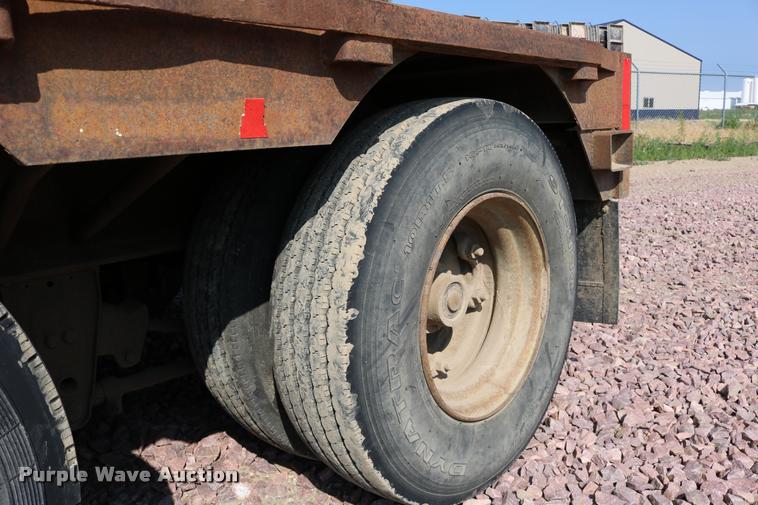 image for item DM9376 1981 Transcraft DTX-18-14 drop deck equipment trailer