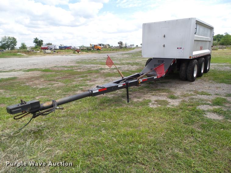 image for item L5622 2009 Corn Husker end dump trailer