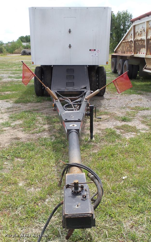 image for item L5622 2009 Corn Husker end dump trailer