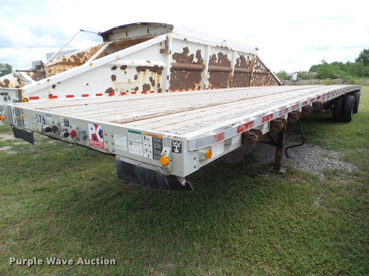 image for item L5624 2007 Wilson CF-900 flatbed trailer