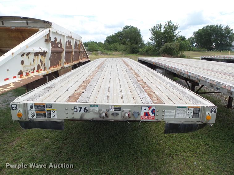 image for item L5624 2007 Wilson CF-900 flatbed trailer