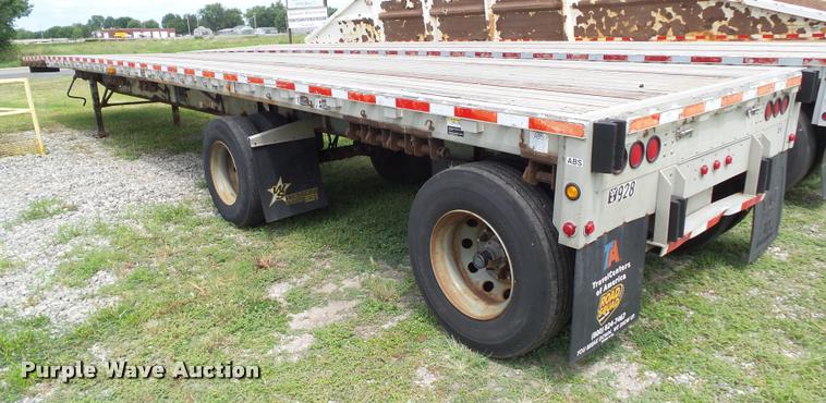 image for item L5625 2004 Wilson CF-900 flatbed trailer
